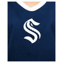 Seattle Kraken New Era Women's Game Day Rhinestuds T-Shirt