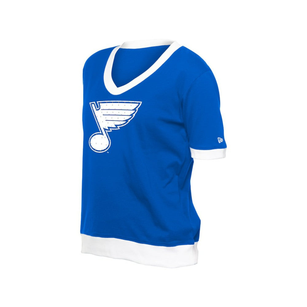 St. Louis Blues New Era Women's Game Day Rhinestuds T-Shirt