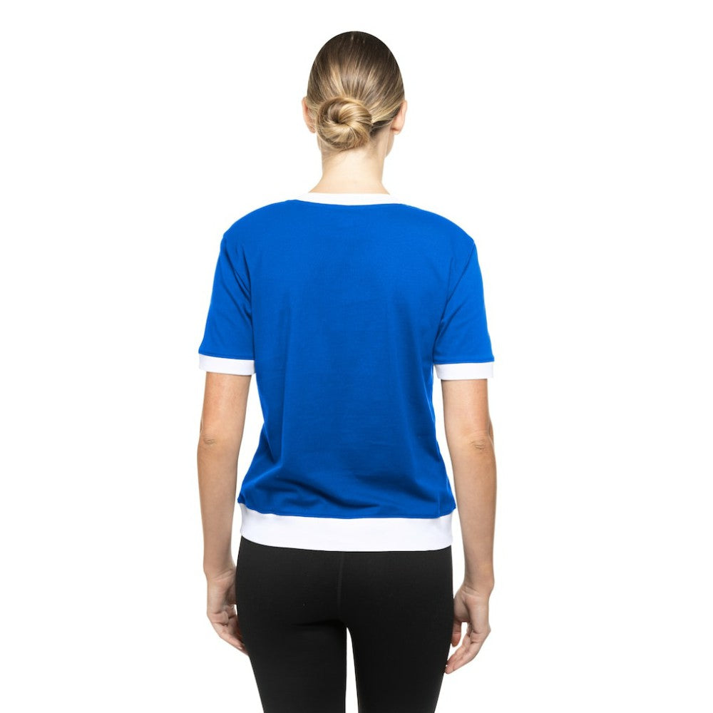 New York Rangers New Era Women's Game Day Rhinestuds T-Shirt