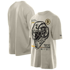 Boston Bruins New Era Goalie Mask T-Shirt