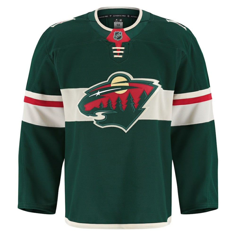 Minnesota Wild Fanatics Home Authentic Pro Jersey
