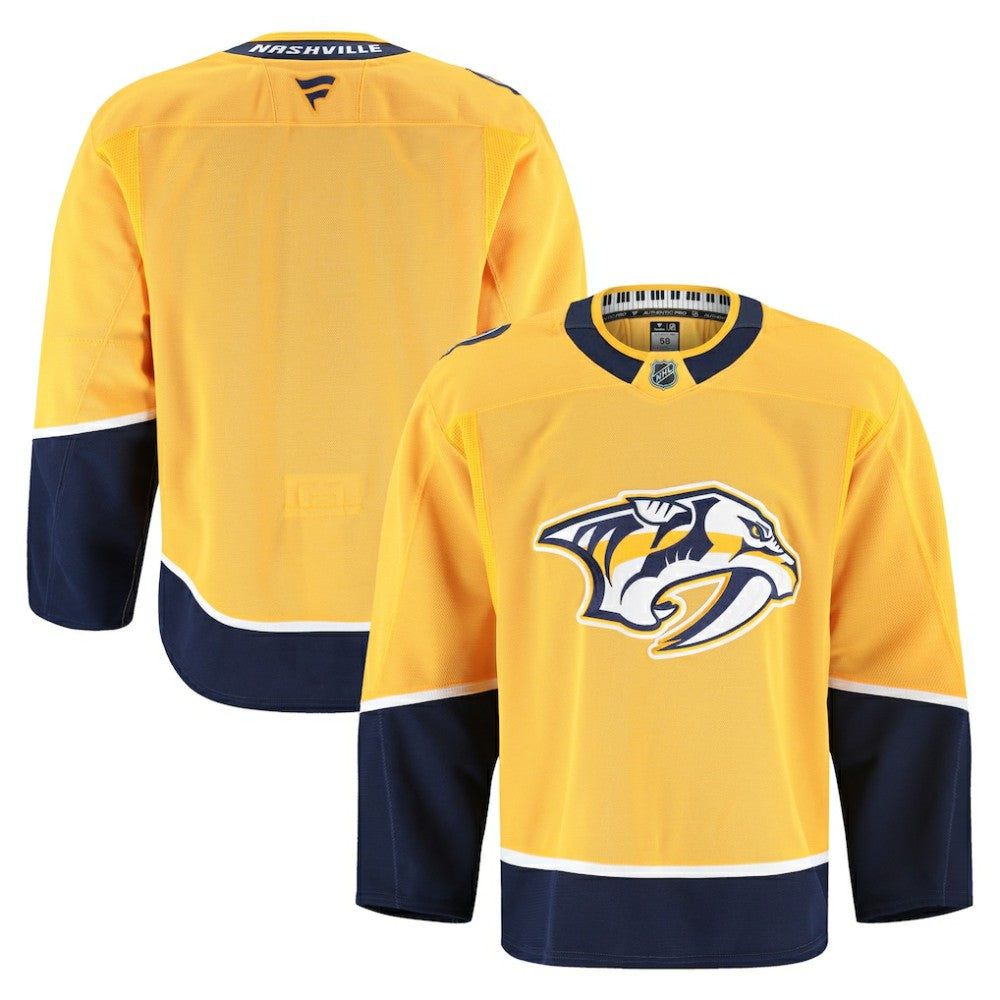 Nashville Predators Fanatics Home Authentic Pro Jersey