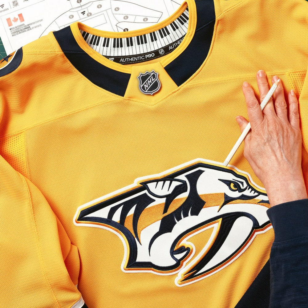 Nashville Predators Fanatics Home Authentic Pro Jersey