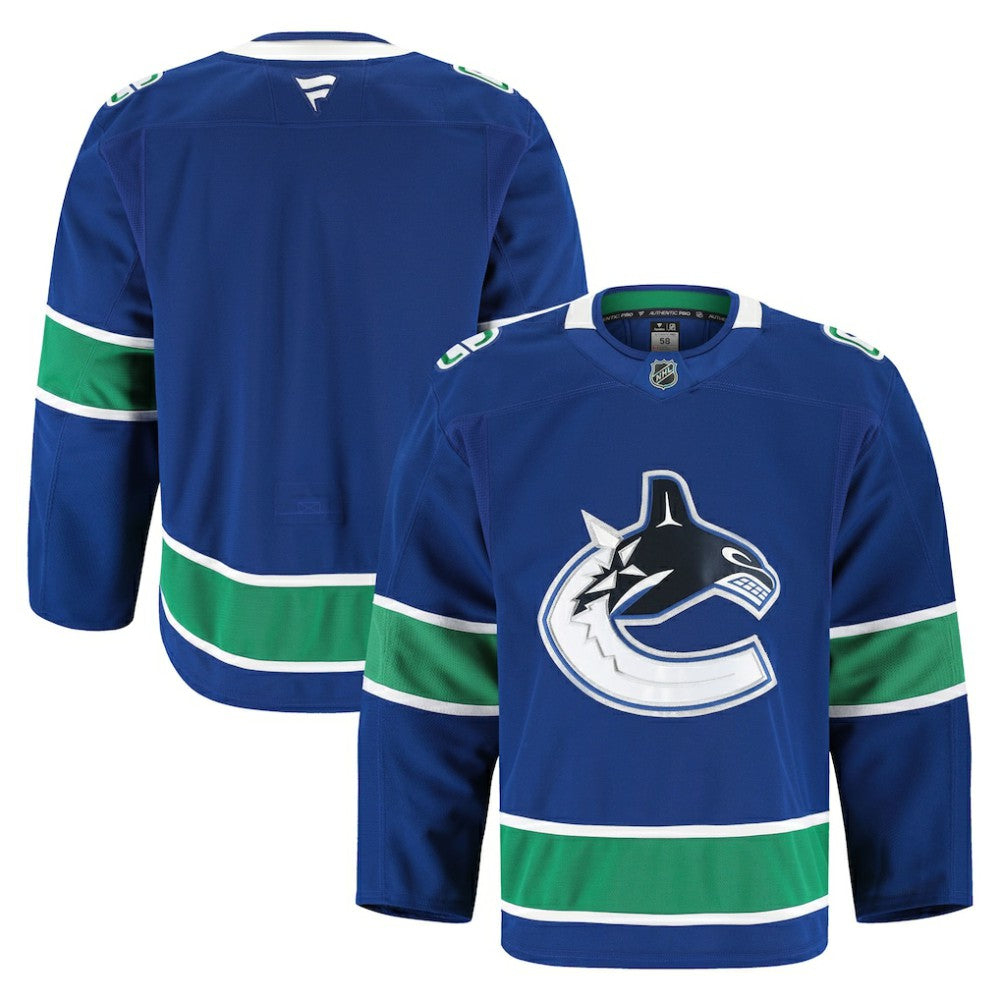Vancouver Canucks Fanatics Home Authentic Pro Jersey