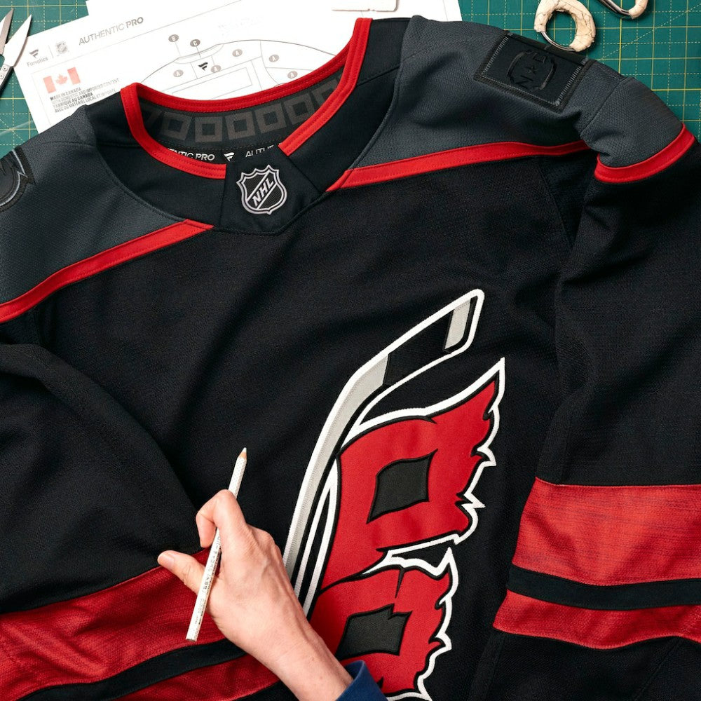 Carolina Hurricanes Fanatics Home Authentic Pro Jersey