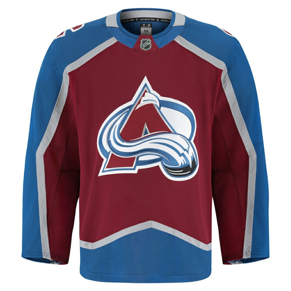 Colorado Avalanche Fanatics Home Authentic Pro Jersey
