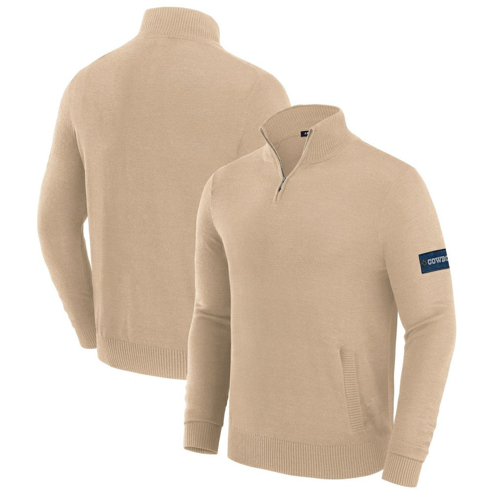 NFL Dallas Cowboys J. Palmer Franchise Quarter-Zip Sweater