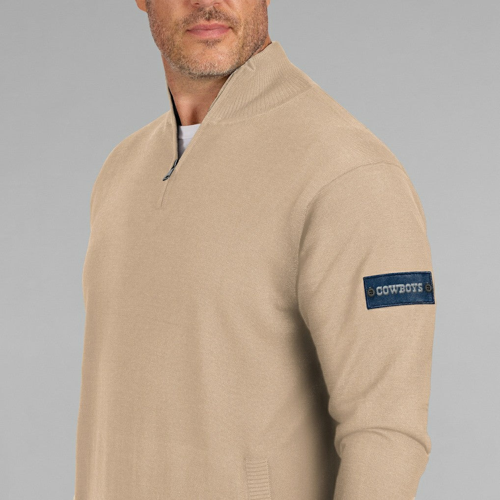 NFL Dallas Cowboys J. Palmer Franchise Quarter-Zip Sweater