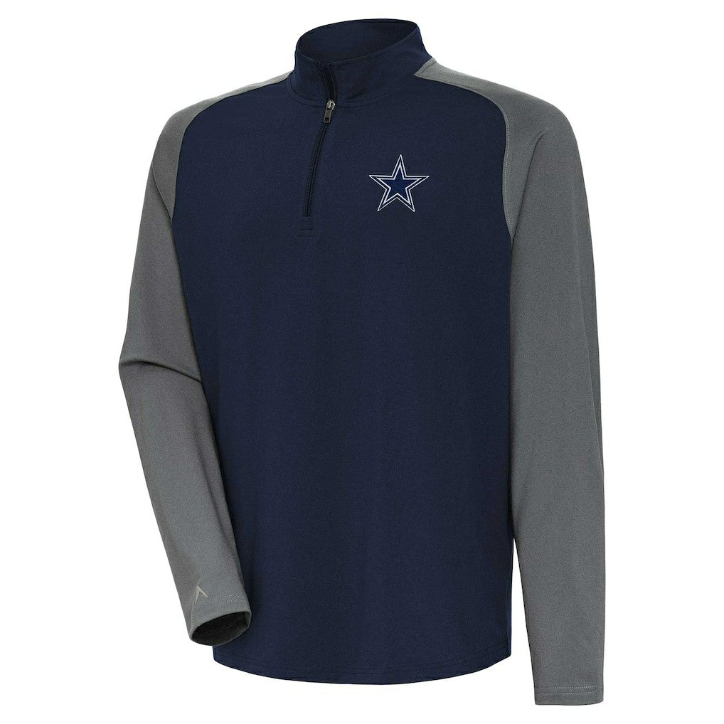 NFL Dallas Cowboys Antigua Dauntless Raglan Quarter-Zip Jacket