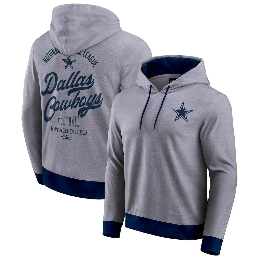 NFL Dallas Cowboys Darius Rucker Collection Tonal Knit Pullover Hoodie