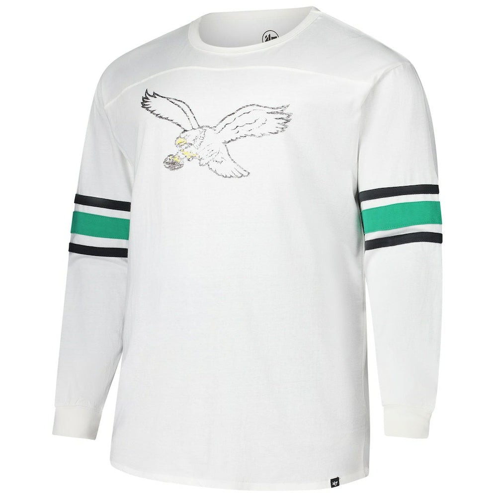 NFL Philadelphia Eagles '47 Big & Tall Premier Brex Long Sleeve T-Shirt