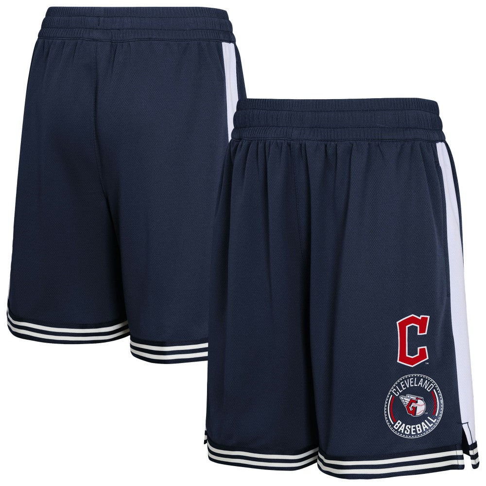 Cleveland Guardians Youth Infielder Shorts - Navy