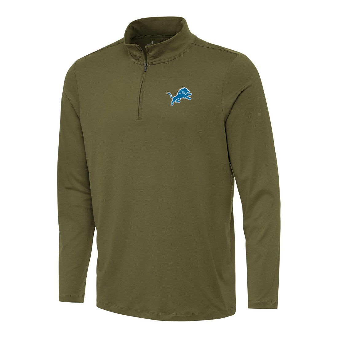NFL Detroit Lions Antigua Reprocess Quarter-Zip Top