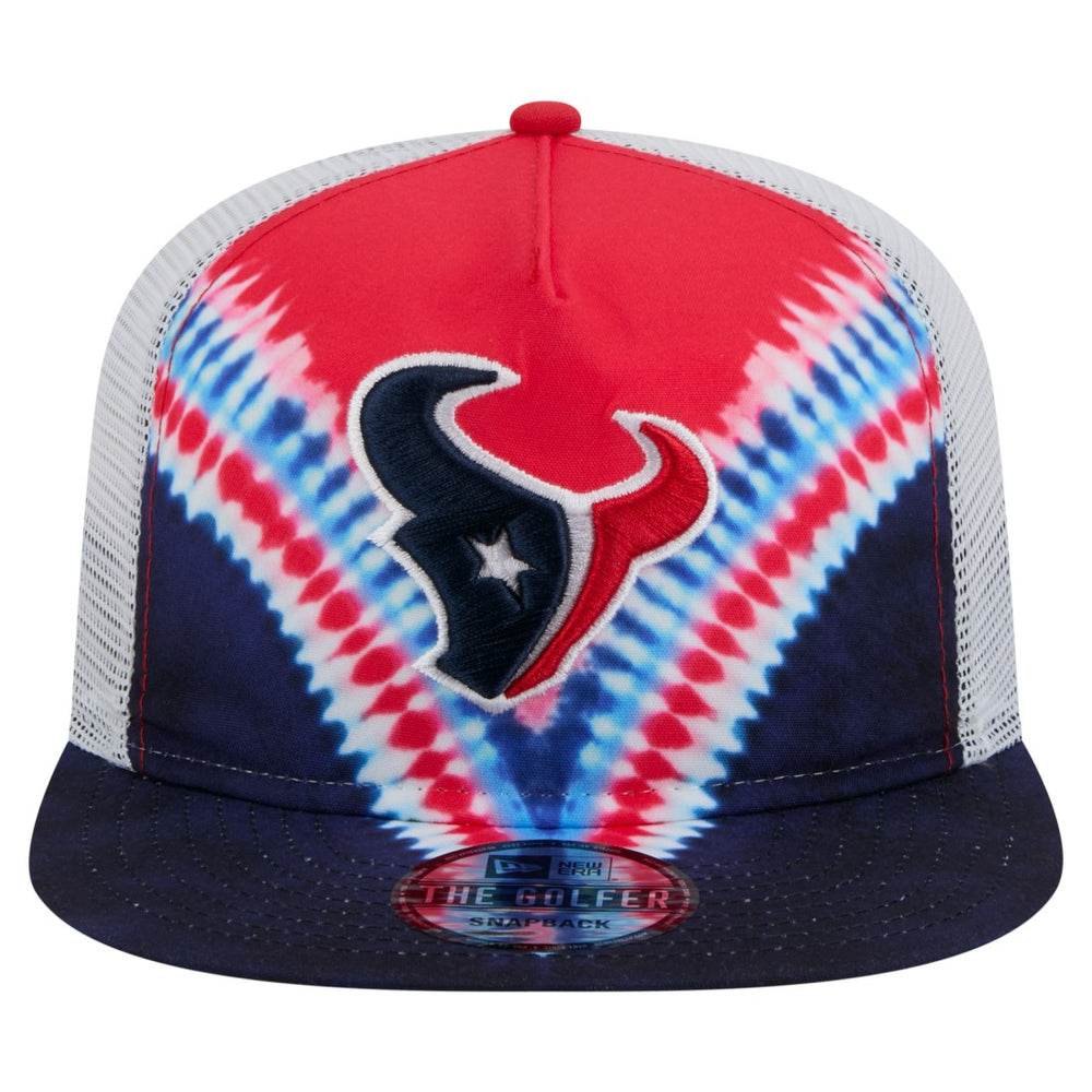 NFL Houston Texans Throwback Dye Golfer Snapback Hat
