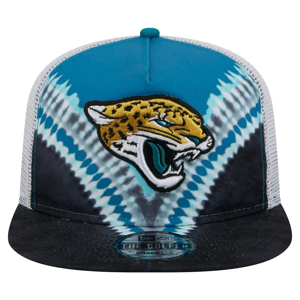 NFL Jacksonville Jaguars Throwback Dye Golfer Snapback Hat