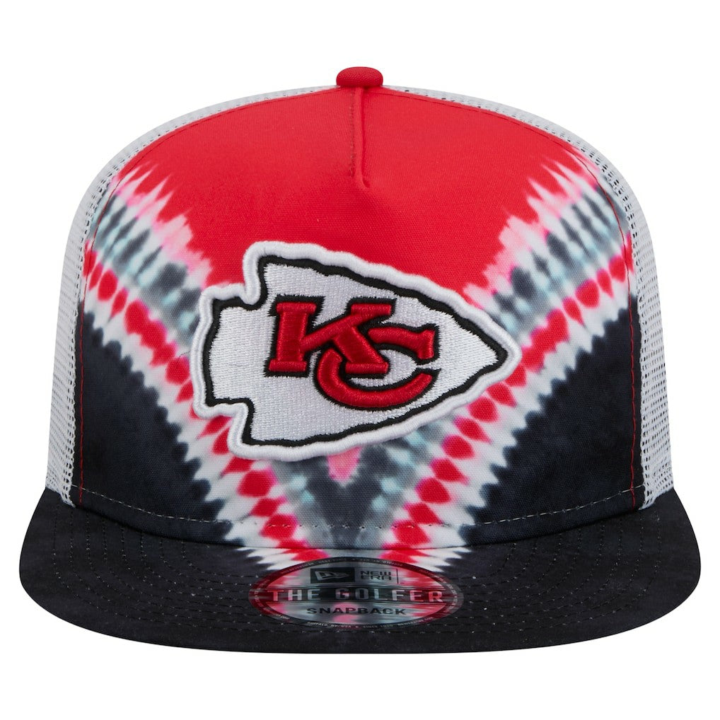 NFL Kansas City Chiefs Throwback Dye Golfer Snapback Hat