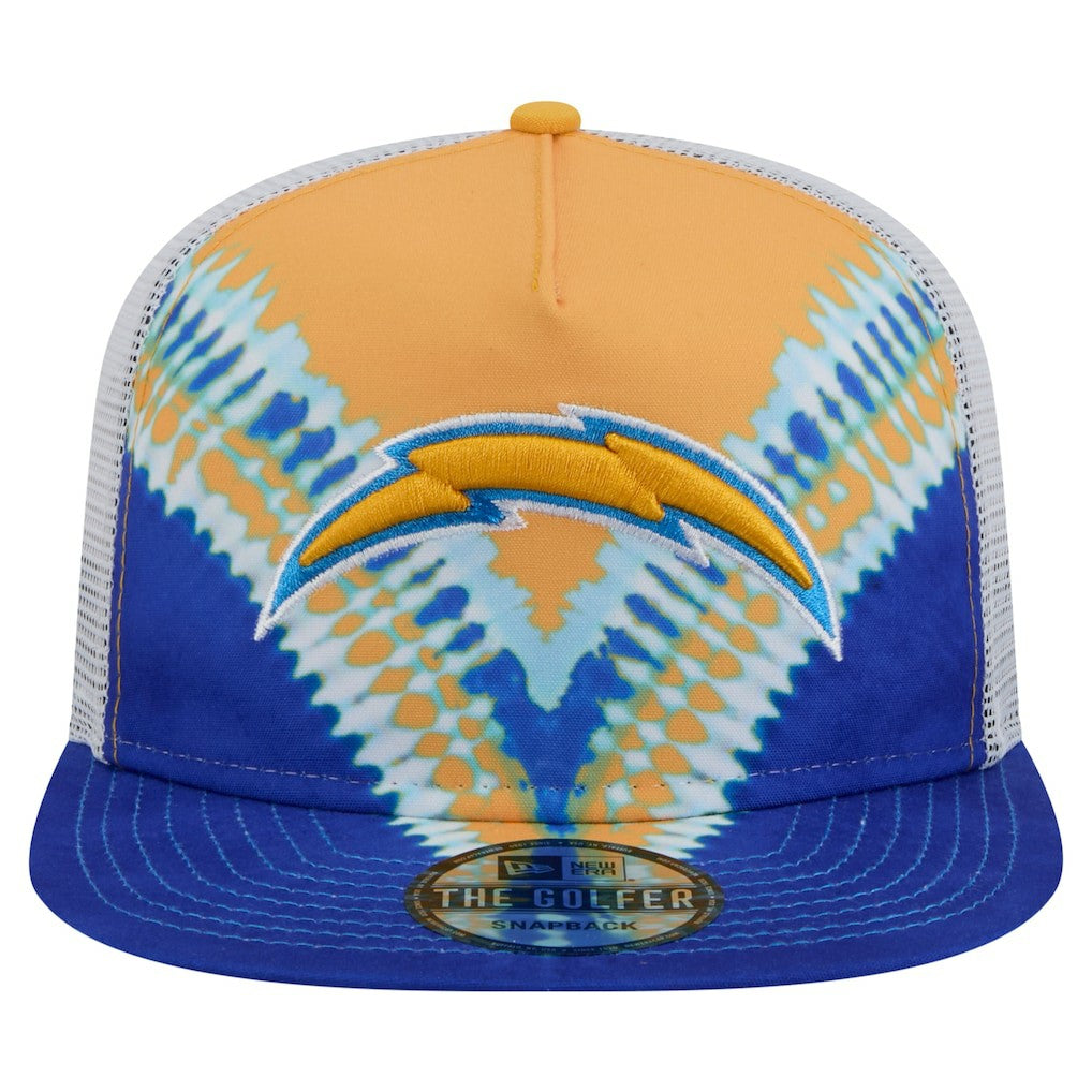 NFL Los Angeles Chargers Throwback Dye Golfer Snapback Hat