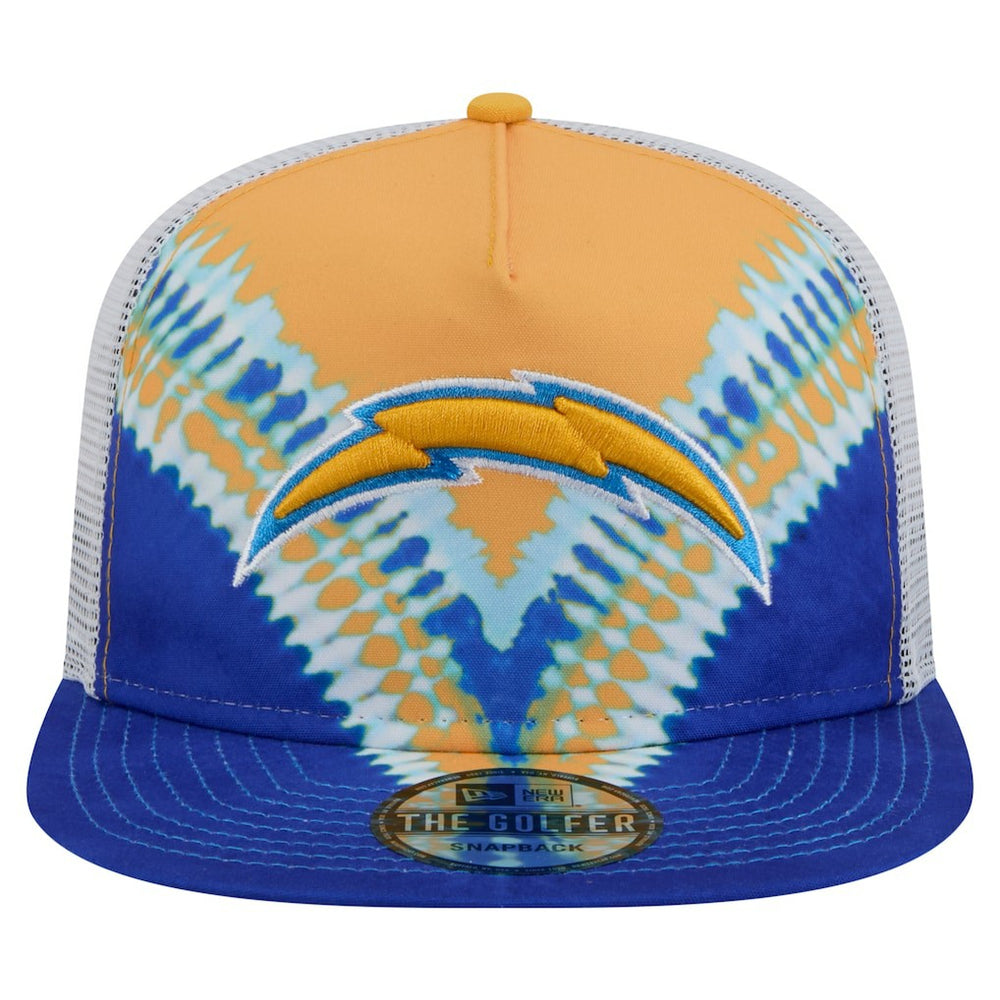 NFL Los Angeles Chargers Throwback Dye Golfer Snapback Hat