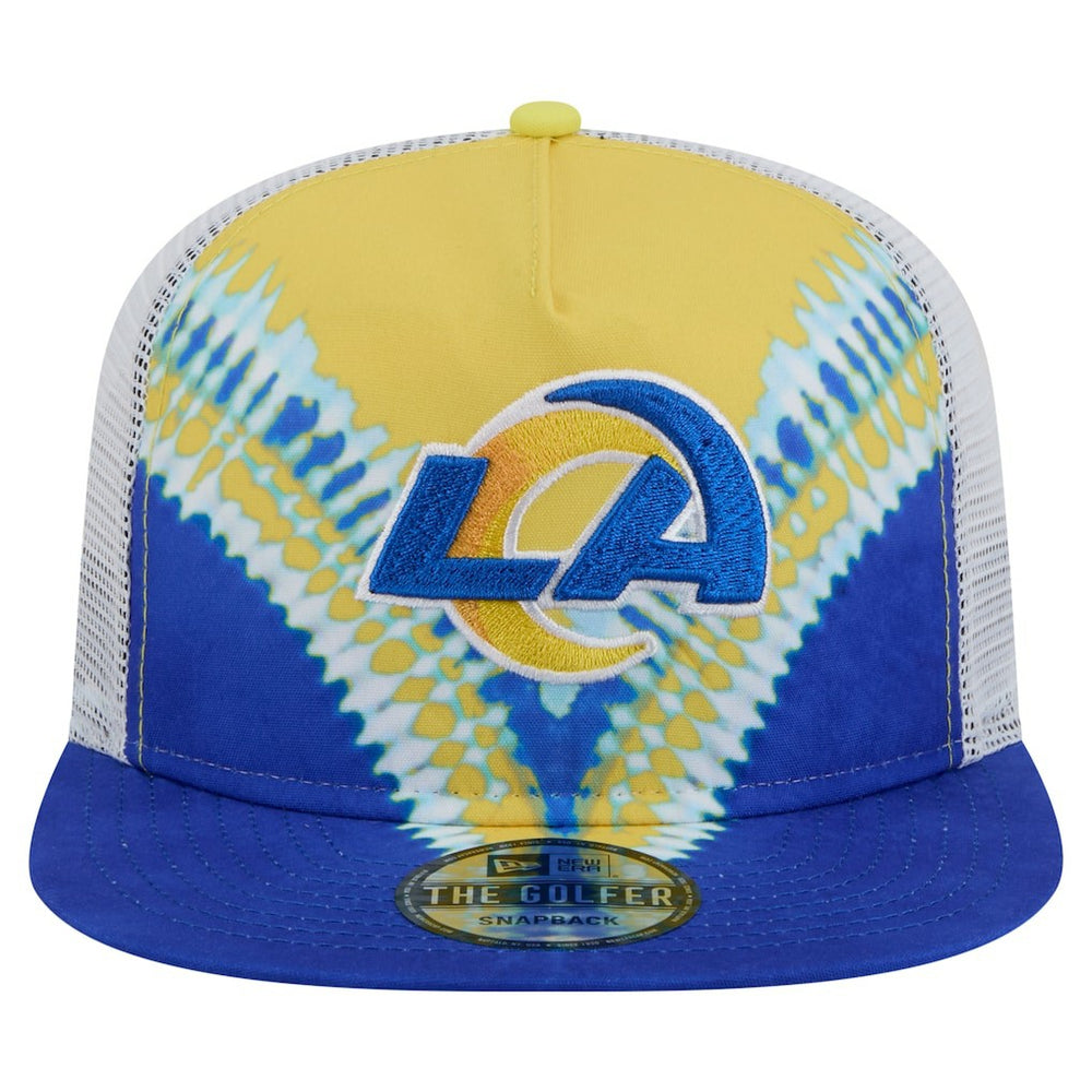 NFL Los Angeles Rams Throwback Dye Golfer Snapback Hat