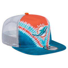 NFL Miami Dolphins Throwback Dye Golfer Snapback Hat