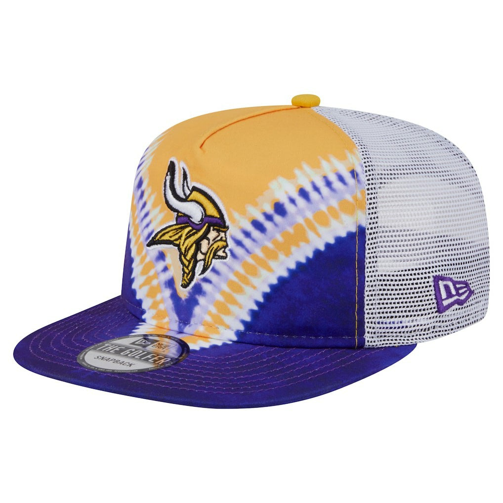 NFL Minnesota Vikings Throwback Dye Golfer Snapback Hat