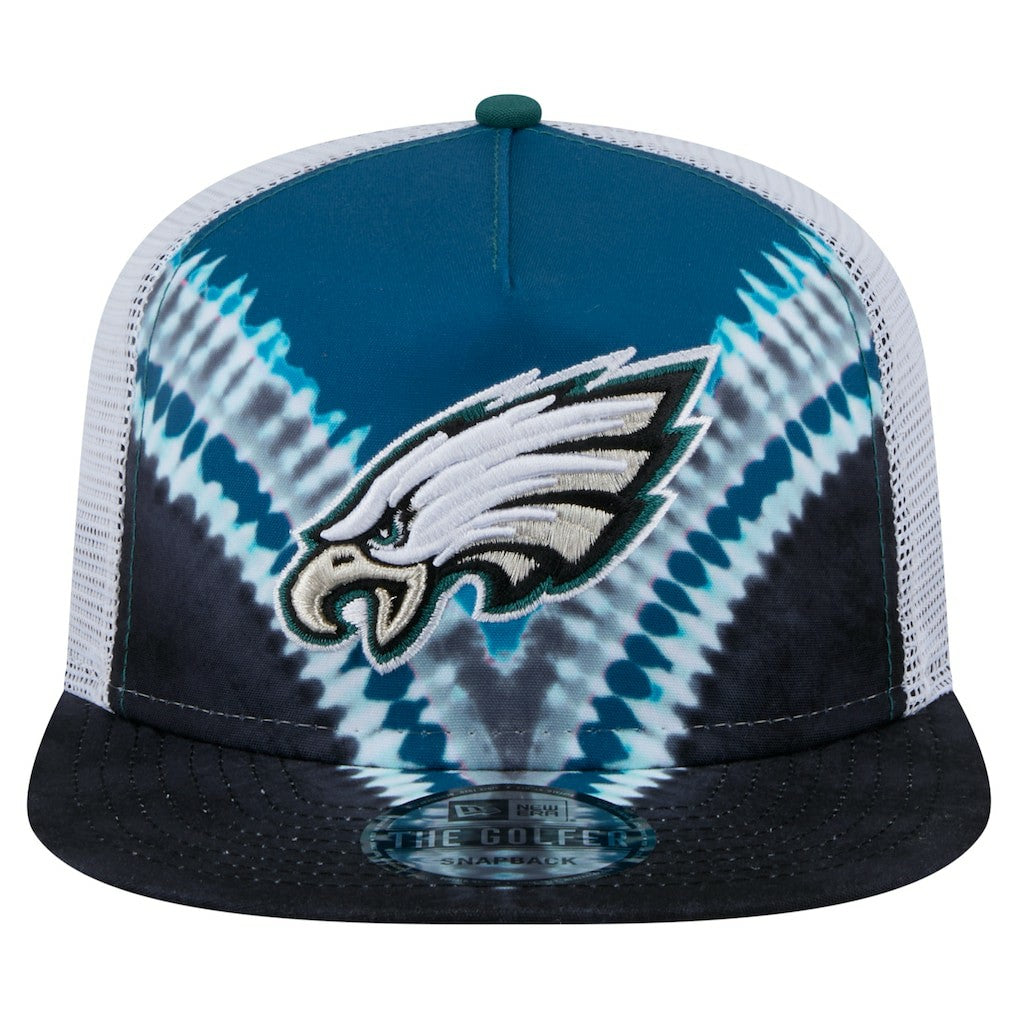 NFL Philadelphia Eagles Throwback Dye Golfer Snapback Hat