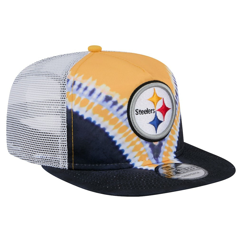 NFL Pittsburgh Steelers Throwback Dye Golfer Snapback Hat