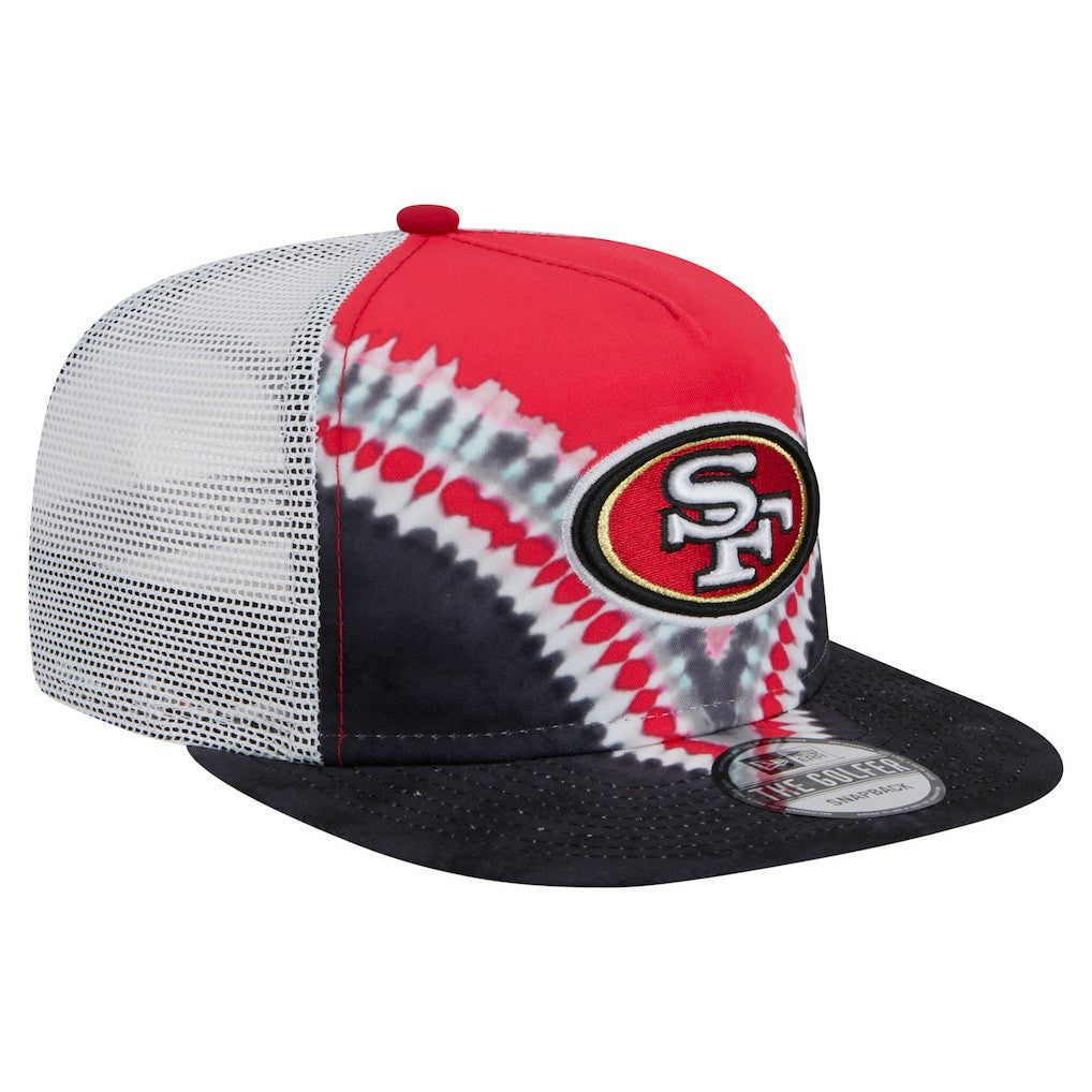 NFL San Francisco 49ers Throwback Dye Golfer Snapback Hat