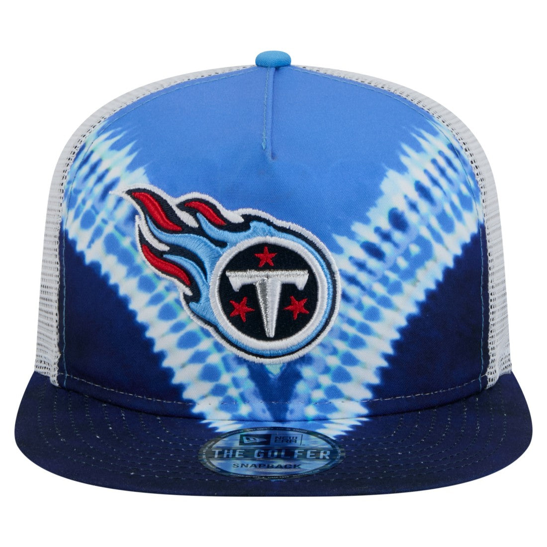 NFL Tennessee Titans Throwback Dye Golfer Snapback Hat