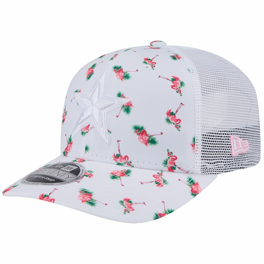 NFL Dallas Cowboys Adventure Flamingo Pattern 9SEVENTY Stretch-Snap Hat