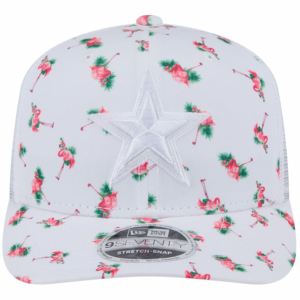 NFL Dallas Cowboys Adventure Flamingo Pattern 9SEVENTY Stretch-Snap Hat