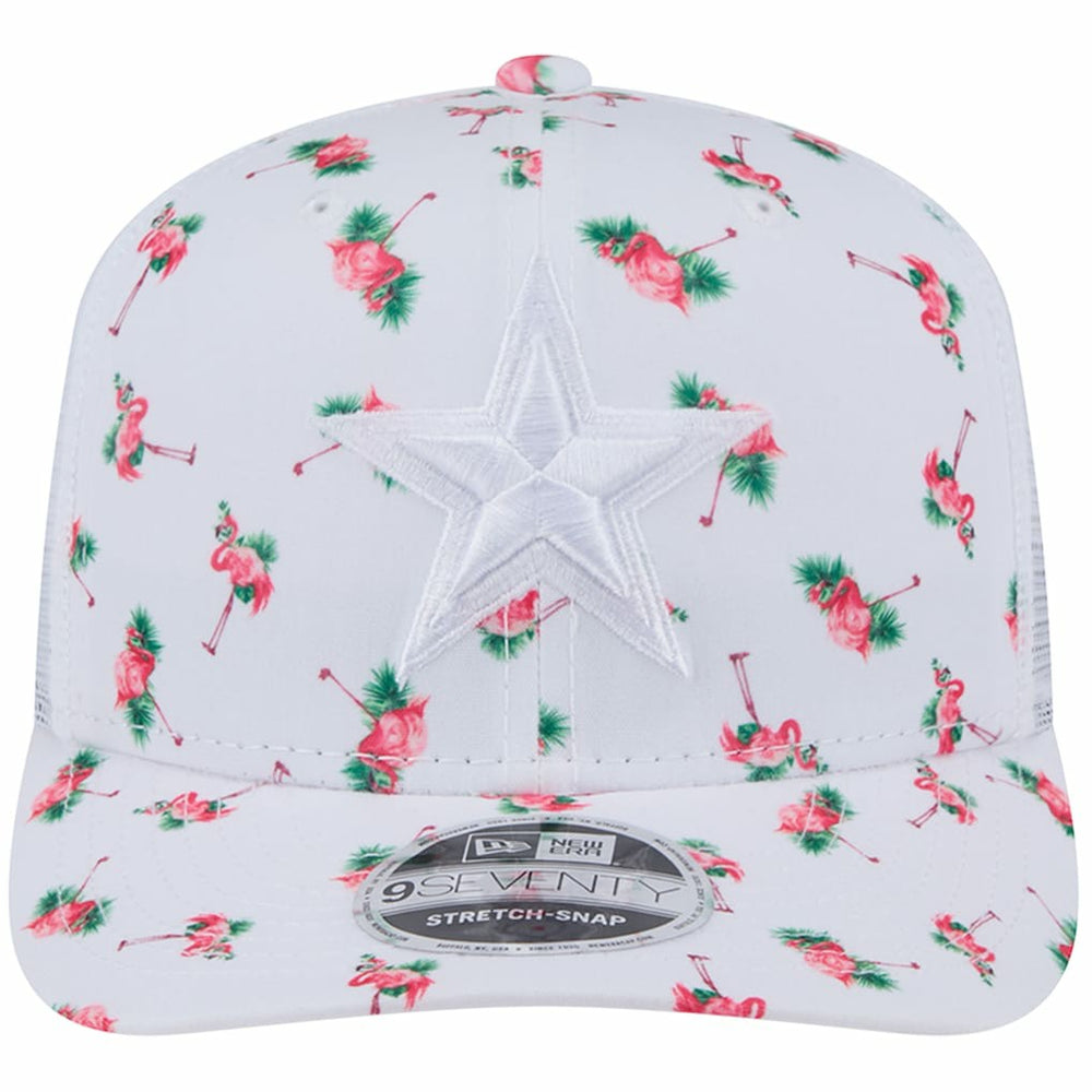 NFL Dallas Cowboys Adventure Flamingo Pattern 9SEVENTY Stretch-Snap Hat