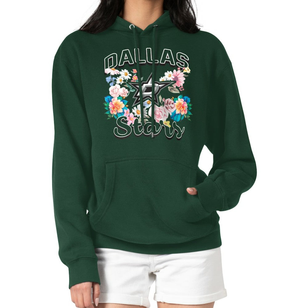 Dallas Stars G-III 4Her by Carl Banks Women's Flower Logo Pullover Hoodie