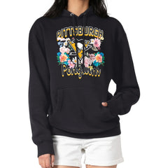 Pittsburgh Penguins G-III 4Her by Carl Banks Women's Flower Logo Pullover Hoodie