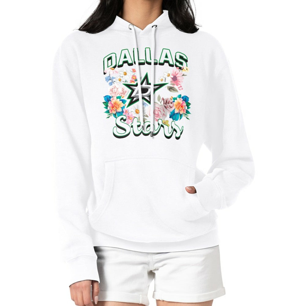 Dallas Stars G-III 4Her by Carl Banks Women's Flower Logo Pullover Hoodie