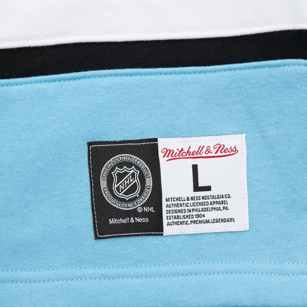 Utah Hockey Club Mitchell & Ness Heritage Lace-Up Pullover Sweatshirt