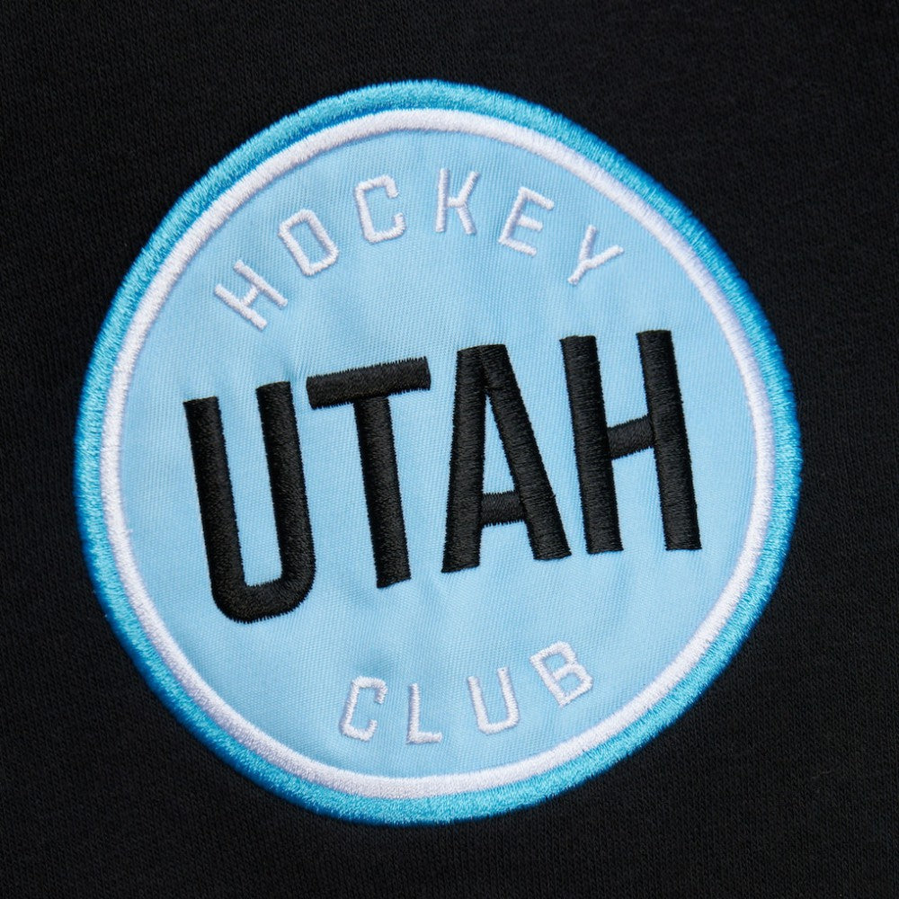 Utah Hockey Club Mitchell & Ness Heritage Lace-Up Pullover Sweatshirt