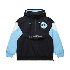 Utah Hockey Club Mitchell & Ness Retro Anorak Half-Zip Jacket