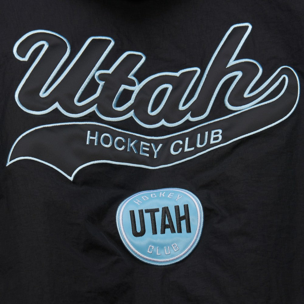 Utah Hockey Club Mitchell & Ness Retro Anorak Half-Zip Jacket
