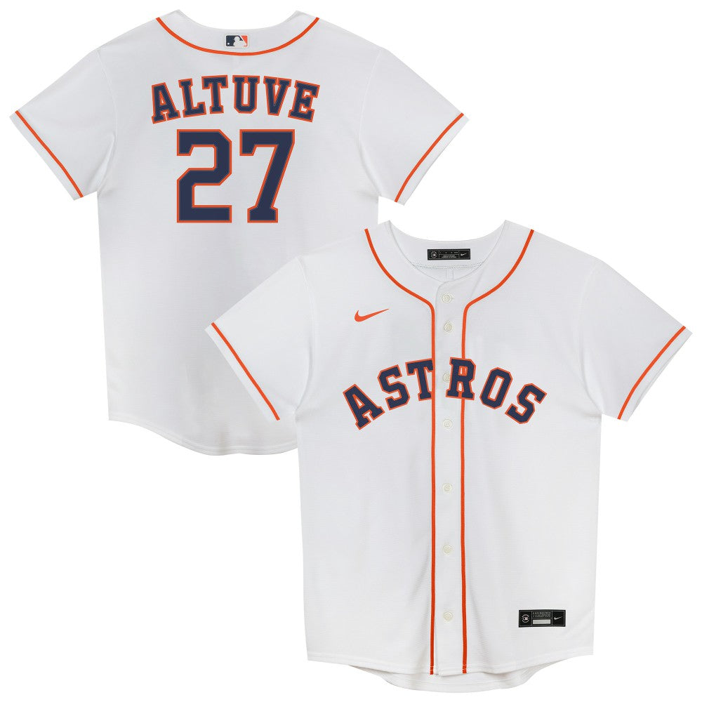 Jose Altuve Houston Astros Preschool Home Replica Jersey - White | Nike