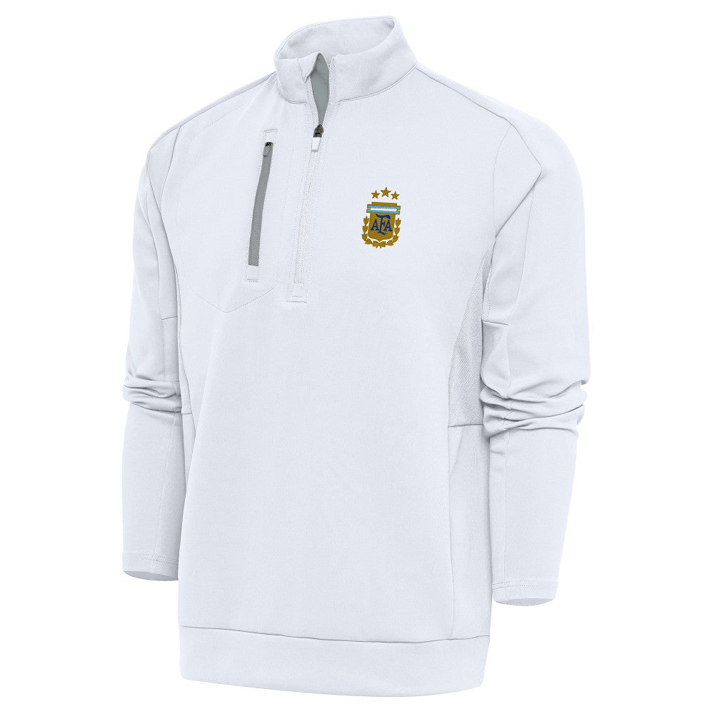 Argentina National Team Antigua Generation Quarter-Zip Pullover Top / Soccer Online