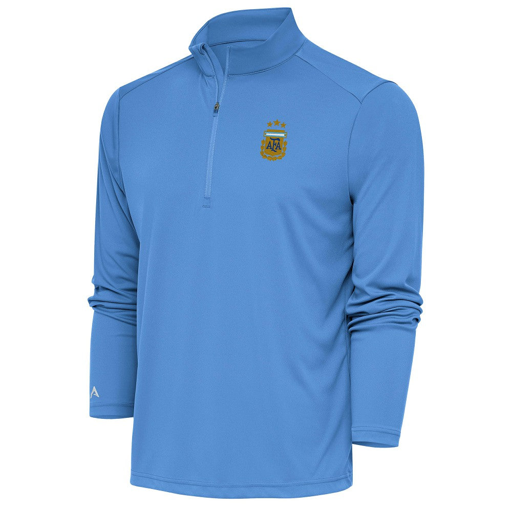 Argentina National Team Antigua Tribute Quarter-Zip Pullover Top / Soccer Sale