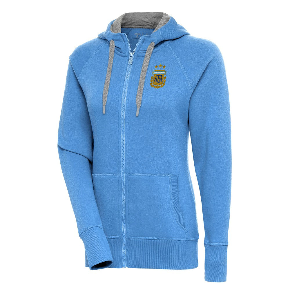 Argentina National Team Antigua Women's Victory Full-Zip Hoodie / Soccer Sale