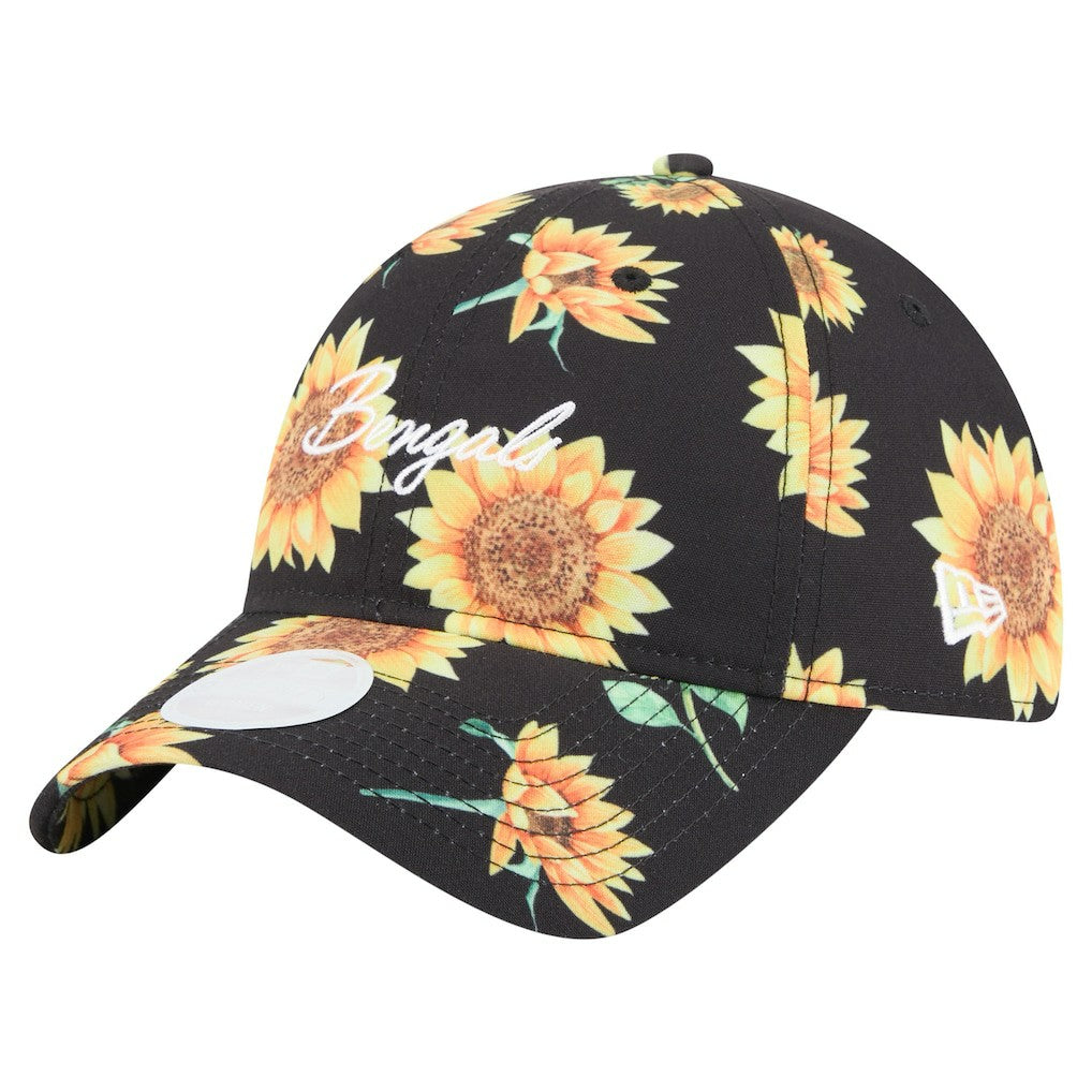 NFL Cincinnati Bengals Women's Adventure Sunflower 9TWENTY Adjustable Hat
