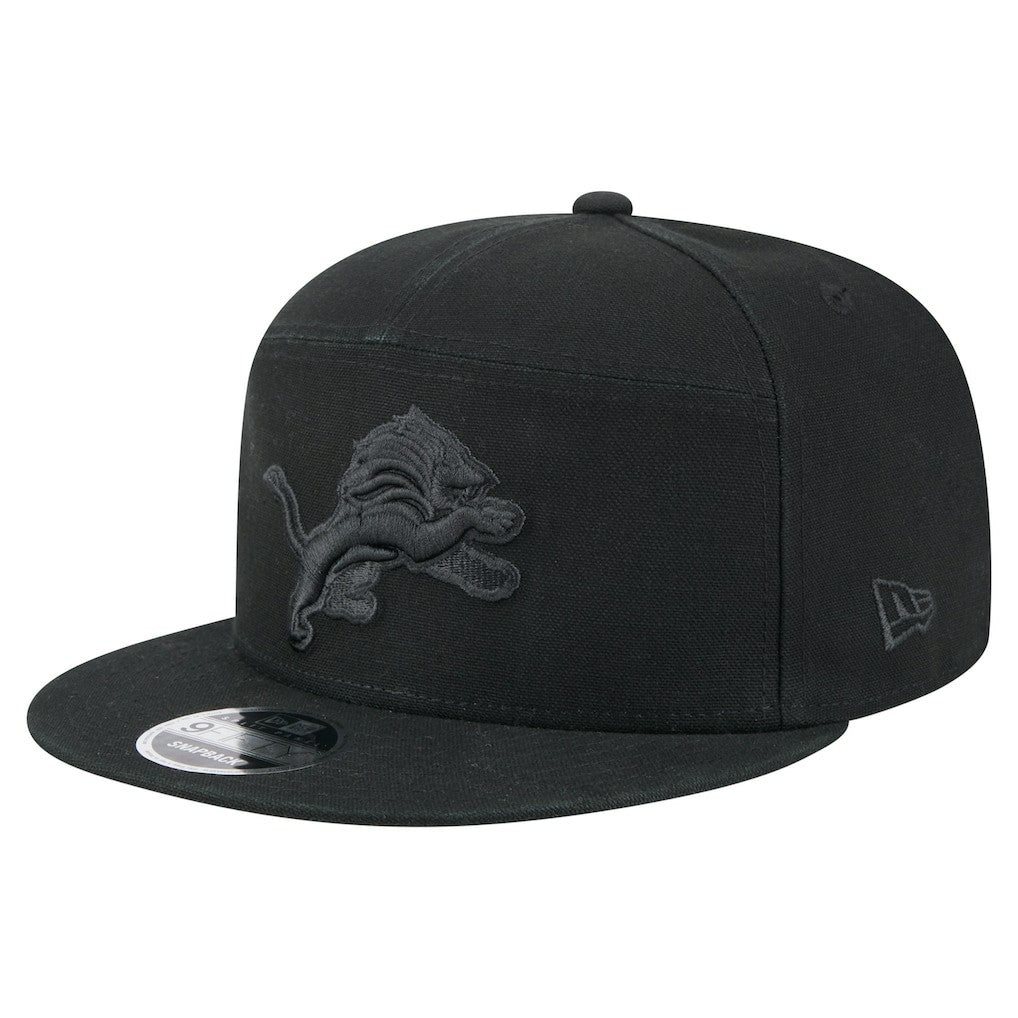 NFL Detroit Lions Adventure Canvas Split Panel 9FIFTY Snapback Hat
