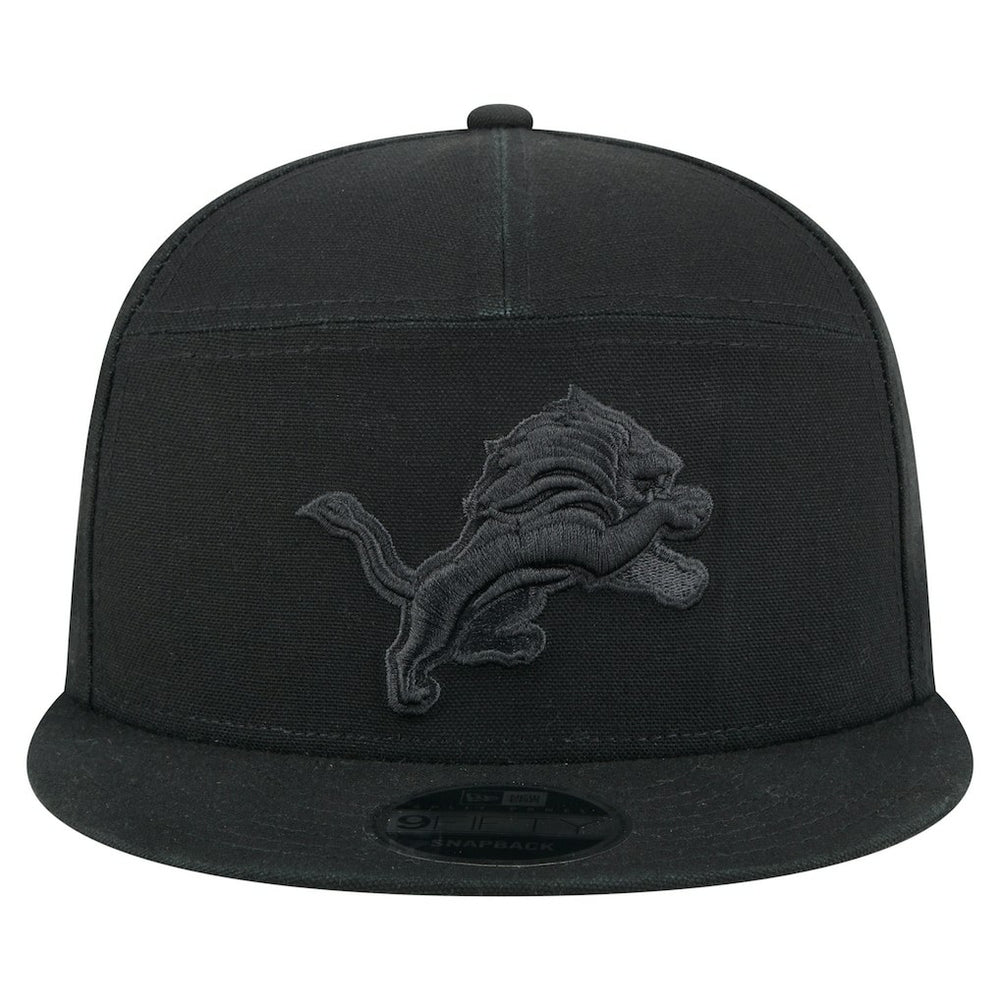 NFL Detroit Lions Adventure Canvas Split Panel 9FIFTY Snapback Hat
