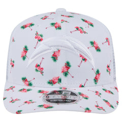 NFL Los Angeles Chargers Adventure Flamingo Pattern 9SEVENTY Stretch-Snap Hat