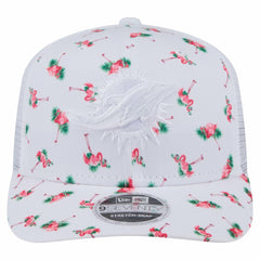 NFL Miami Dolphins Adventure Flamingo Pattern 9SEVENTY Stretch-Snap Hat