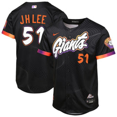 Jung Hoo Lee San Francisco Giants Youth 2025 City Connect Limited Player Jersey - Anthracite | Nike