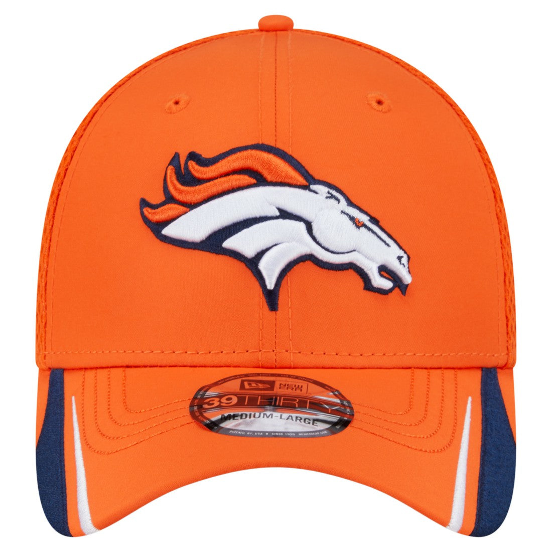 NFL Denver Broncos Game Day Linear 39THIRTY Flex Hat